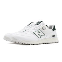ニューバランスゴルフ　574v4 SL BOA スパイクレス ボア ゴルフシューズ U574B 7A5 WHITE/GREEN　2026年モデル