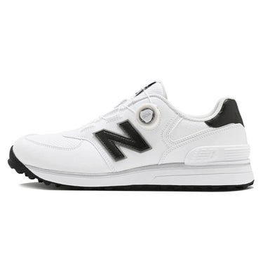 ニューバランスゴルフ Golf 574 SL BOA 574 v4 ボア スパイクレス ゴルフシューズ U574B 8PO WHITE/BLACK 内側
