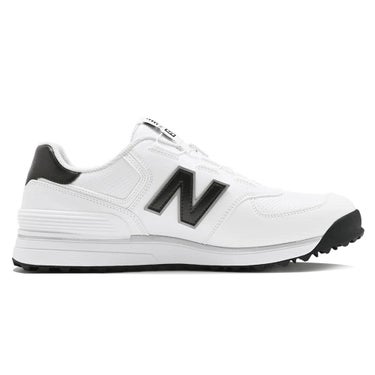 ニューバランスゴルフ Golf 574 SL BOA 574 v4 ボア スパイクレス ゴルフシューズ U574B 8PO WHITE/BLACK ソールディテール