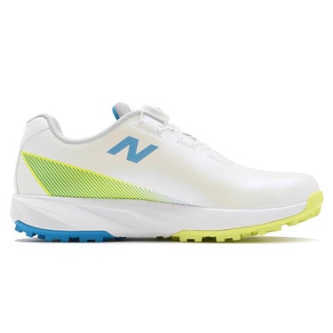 ニューバランスゴルフ FuelCell 910 SL BOA フューエルセル 910 v1 ボア スパイクレス ゴルフシューズ U910B 3CJ WHITE/BLUE ソールディテール