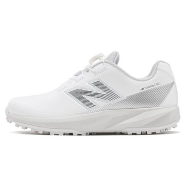 ニューバランスゴルフ FuelCell 910 SL BOA フューエルセル 910 v1 ボア スパイクレス ゴルフシューズ U910B 9PE WHITE/SILVER 内側