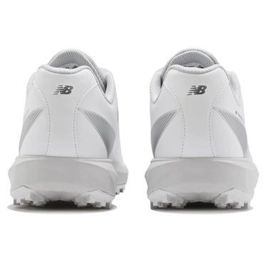 ニューバランスゴルフ FuelCell 910 SL BOA フューエルセル 910 v1 ボア スパイクレス ゴルフシューズ U910B 9PE WHITE/SILVER かかと