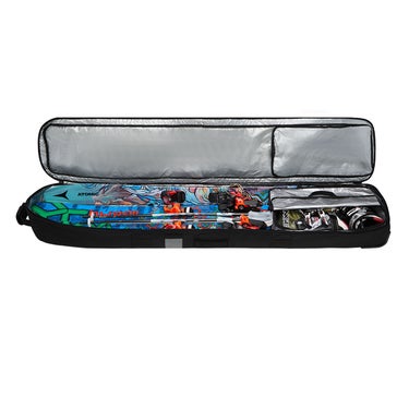 ダカイン DAKINE スキーケース フォールラインスキーローラーバッグ FALL LINE SKI ROLLER BAG BG237221-BLK 2026-2027 使用イメージ