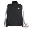 アディダス adidas　キッズ エッセンシャルズ スリーストライプス ルーズフィット 起毛トリコット ライニング付き フルジップジャケット HM326