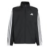 アディダス adidas キッズ エッセンシャルズ スリーストライプス ルーズフィット 起毛トリコット ライニング付き フルジップジャケット HM326 ウェア 背面
