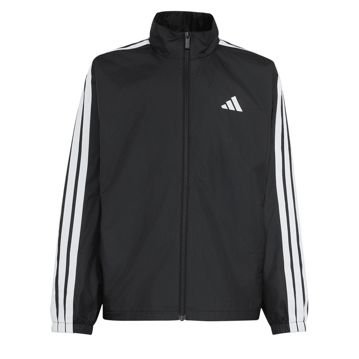 アディダス adidas キッズ エッセンシャルズ スリーストライプス ルーズフィット 起毛トリコット ライニング付き フルジップジャケット HM326 ウェア 背面