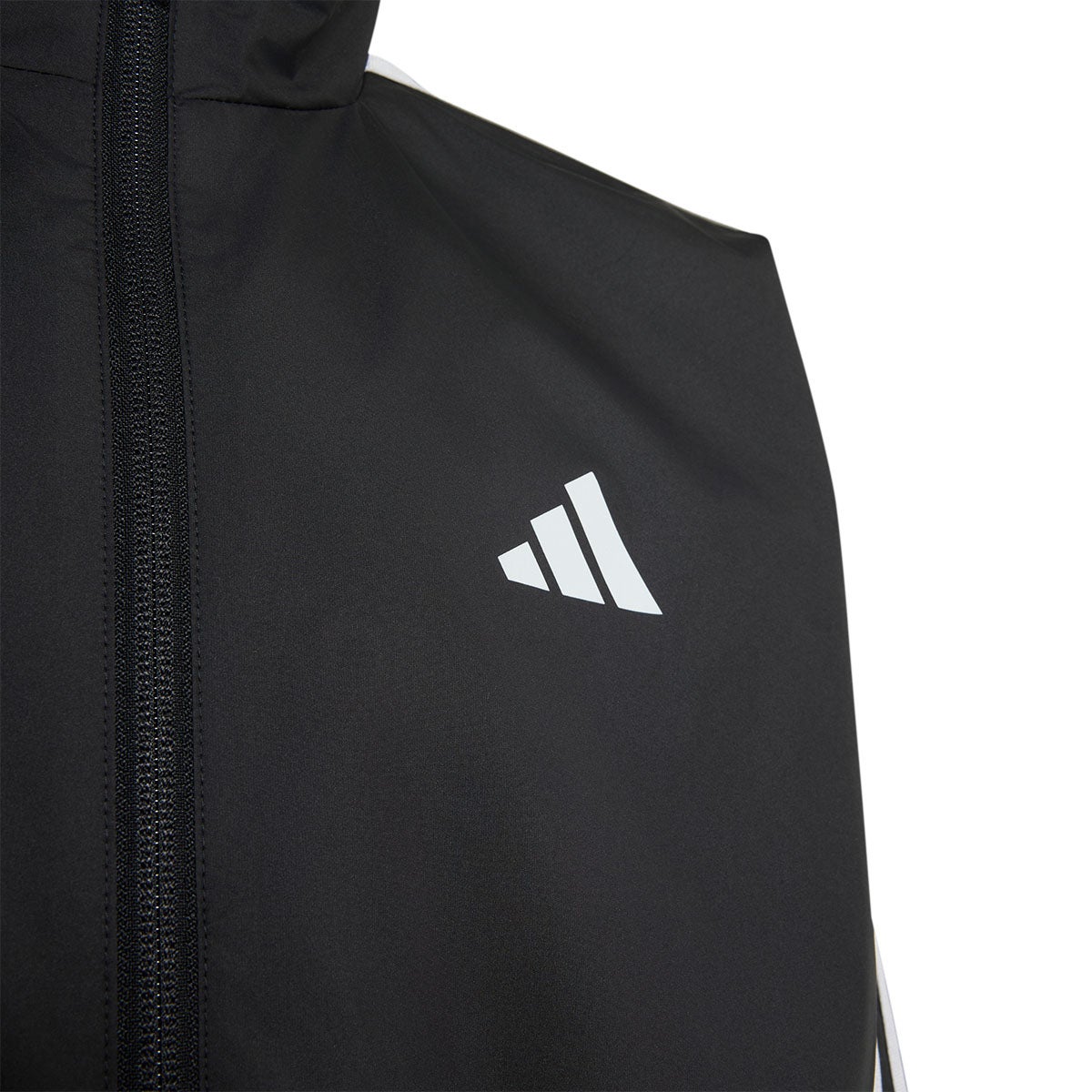 アディダス adidas キッズ エッセンシャルズ スリーストライプス ルーズフィット 起毛トリコット ライニング付き フルジップジャケット HM326 機能説明