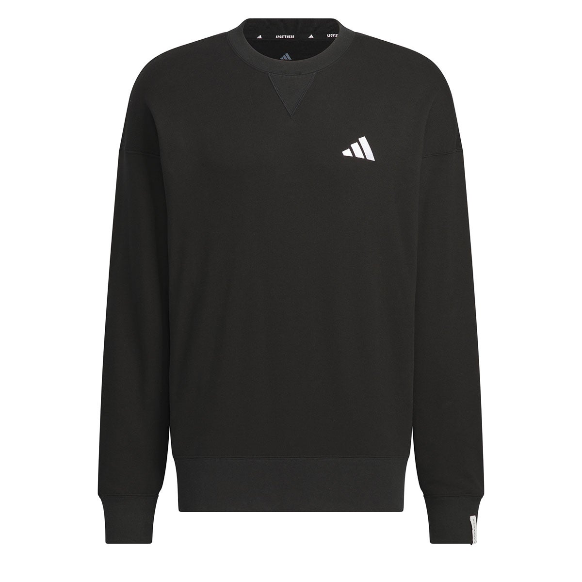 アディダス adidas エッセンシャルズ プラス ルーズフィット スモールロゴ フレンチテリー スウェットシャツ JUP92 機能・ディテール