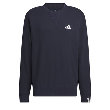 アディダス adidas エッセンシャルズ プラス ルーズフィット スモールロゴ フレンチテリー スウェットシャツ JUP92 商品ディテール