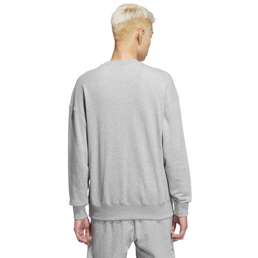 アディダス adidas エッセンシャルズ プラス ルーズフィット スモールロゴ フレンチテリー スウェットシャツ JUP92 商品ディテール