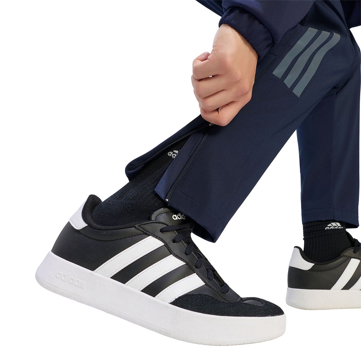 アディダス adidas マストハブ 3層構造 フリース裏地 オープンヘムパンツ RD627 商品ディテール