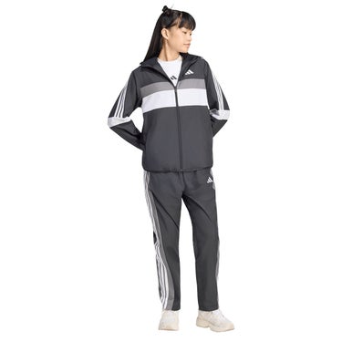 アディダス adidas チーム ルーズフィット ウインドブレーカー ジャケット SW628 着用イメージ