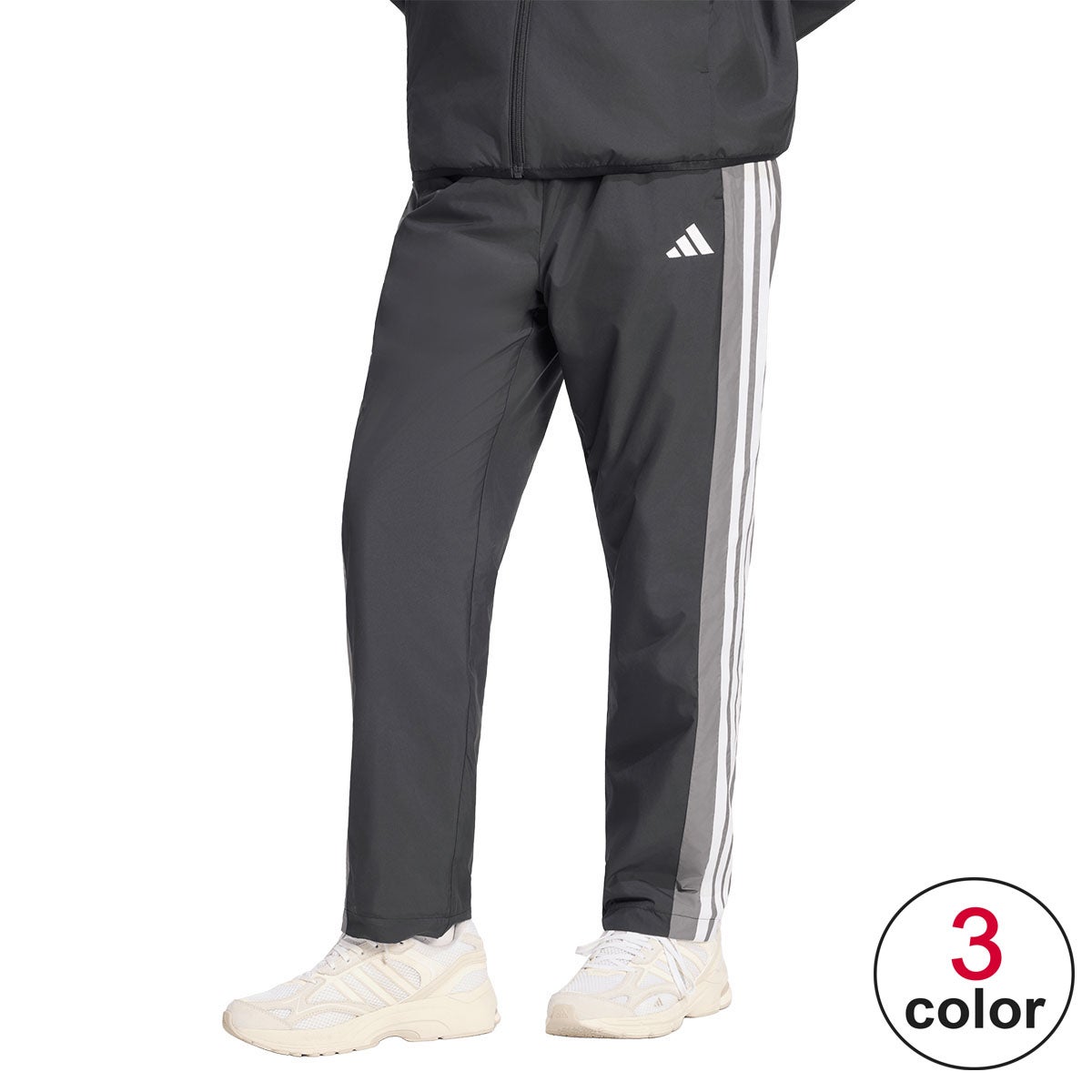 アディダス adidas チーム ルーズフィット ウインドブレーカー パンツ TF283 ウェア 正面