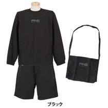 ピン PING メンズ 長袖 スニードジャック×ショートパンツ セット 621-5220802 2025年モデル ウェア 正面