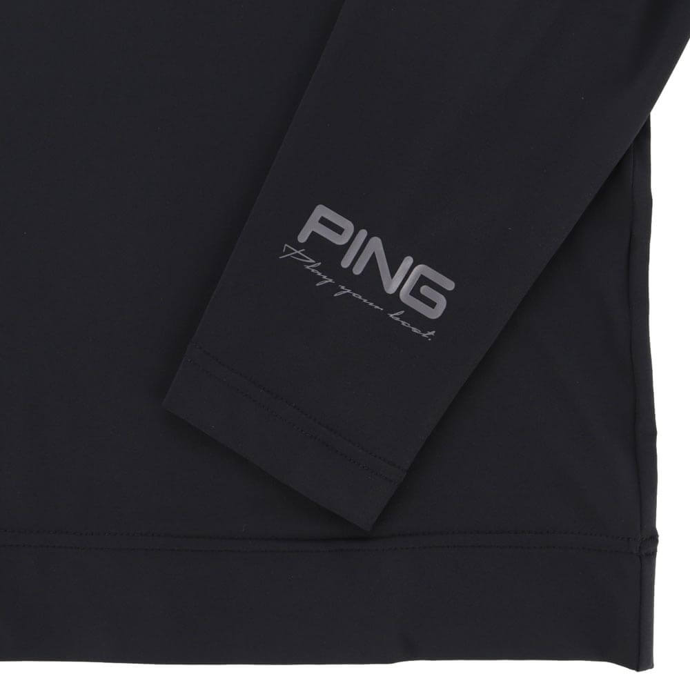 ピン PING　メンズ レイヤードツイン 半袖 ポロシャツ & 長袖 ハイネック インナーシャツ セット 621-5260801　2025年モデル 詳細11
