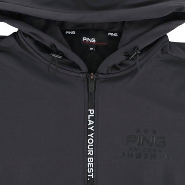 ピン PING　メンズ ダンボールニット フルジップ スウェット 長袖 フーディー 621-5262001　2025年モデル 詳細5