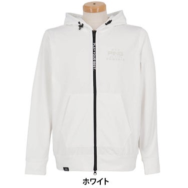 ピン PING　メンズ ダンボールニット フルジップ スウェット 長袖 フーディー 621-5262001　2025年モデル 詳細9