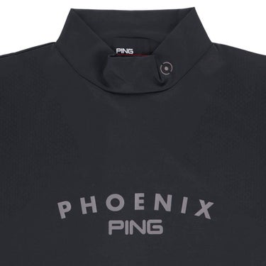 ピン PING　メンズ メッシュジャカード 長袖 ハイネックシャツ 621-5266801　2025年モデル 詳細5
