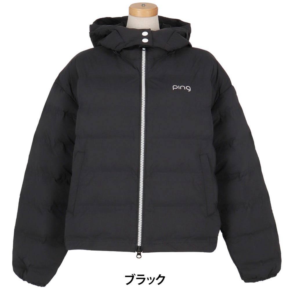 ピン PING　レディース 中綿 フーディー 長袖 ブルゾン 622-5220002　2025年モデル 詳細2