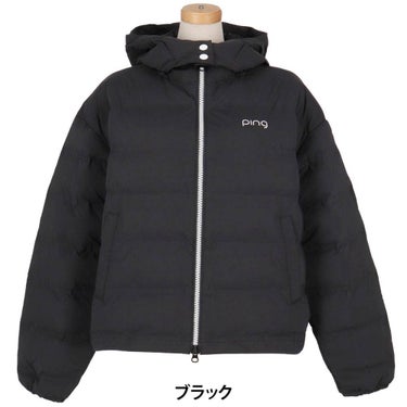 ピン PING　レディース 中綿 フーディー 長袖 ブルゾン 622-5220002　2025年モデル 詳細2