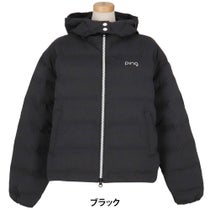 ピン PING レディース 中綿 フーディー 長袖 ブルゾン 622-5220002 2025年モデル ウェア 正面