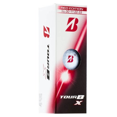 ブリヂストン TOUR B X ツアーB エックス ゴルフボール 2026年モデル 1ダース（12球入り）　RED EDITION 詳細6