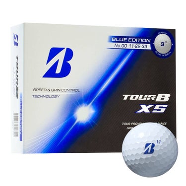 ブリヂストン TOUR B XS ツアーB エックスエス ゴルフボール 2026年モデル 1ダース（12球入り）　BLUE EDITION ブルーエディション