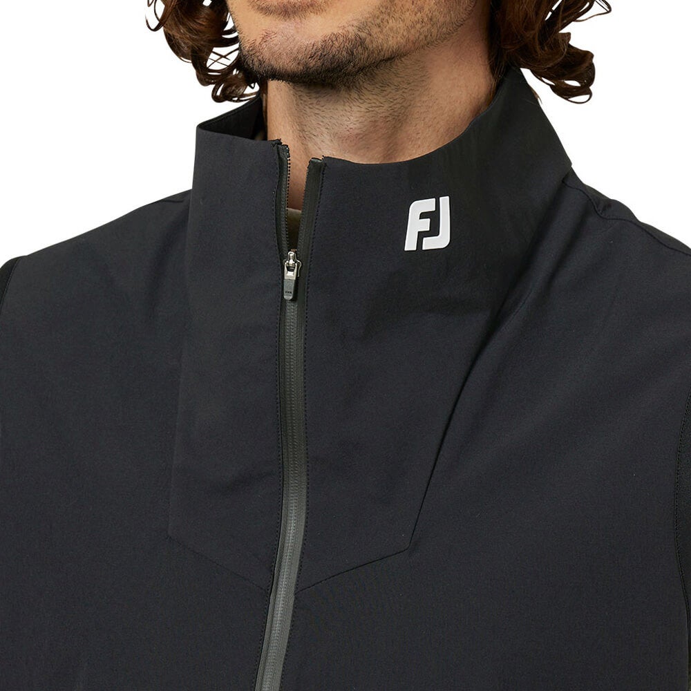 フットジョイ FootJoy メンズ パッカブル 2重織 撥水 ベスト FJ-F25-M01 2025年モデル ディテール