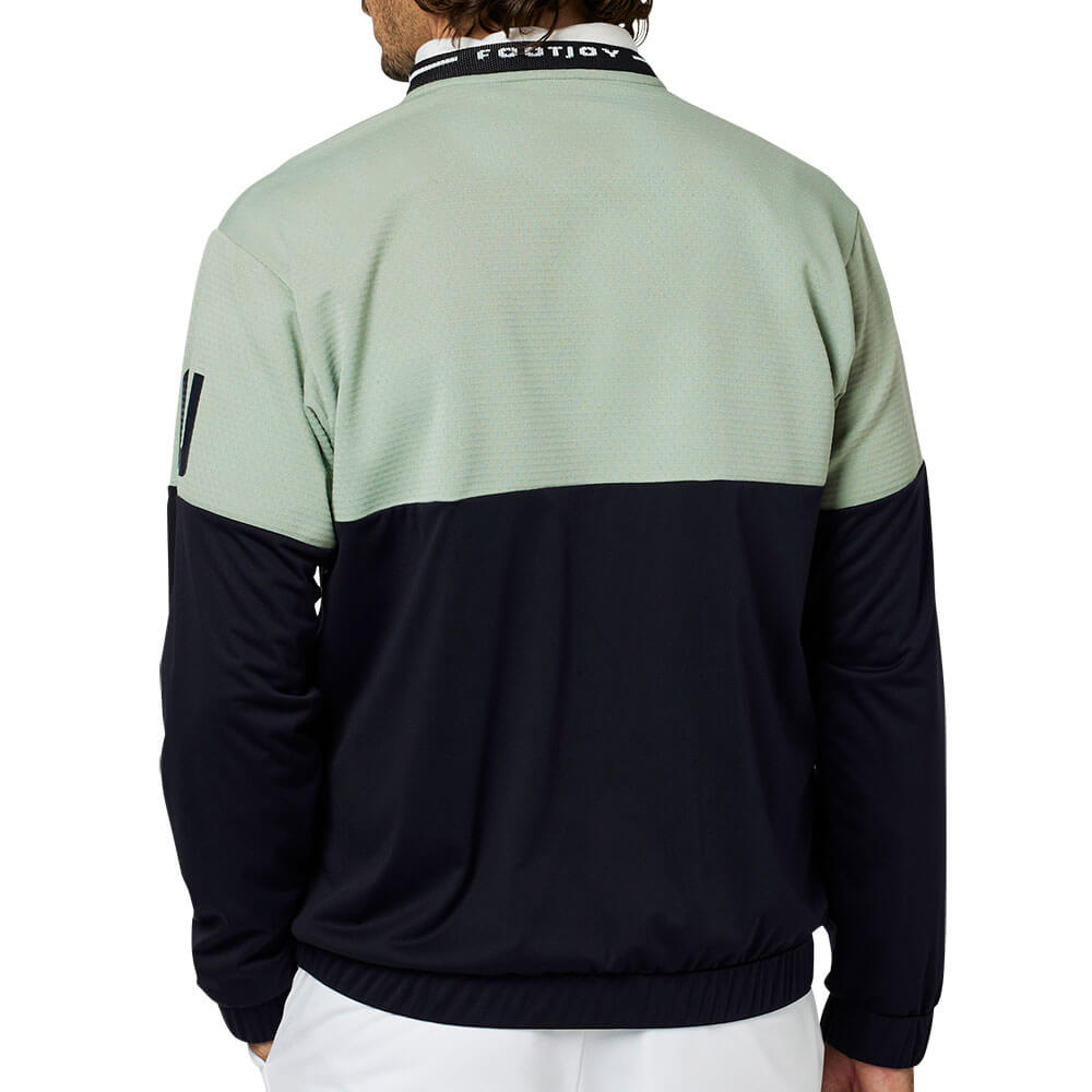 フットジョイ FootJoy メンズ パフォーマンス クルーネック 長袖 プルオーバー FJ-F25-M02 2025年モデル ディテール