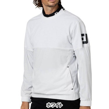フットジョイ FootJoy メンズ パフォーマンス クルーネック 長袖 プルオーバー FJ-F25-M02 2025年モデル 商品ディテール