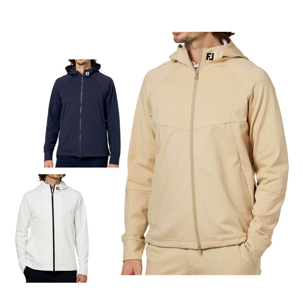 フットジョイ FootJoy メンズ コンテンポラリー マルチストレッチ 長袖 フーディー FJ-F25-M03 2025年モデル ウェア 正面