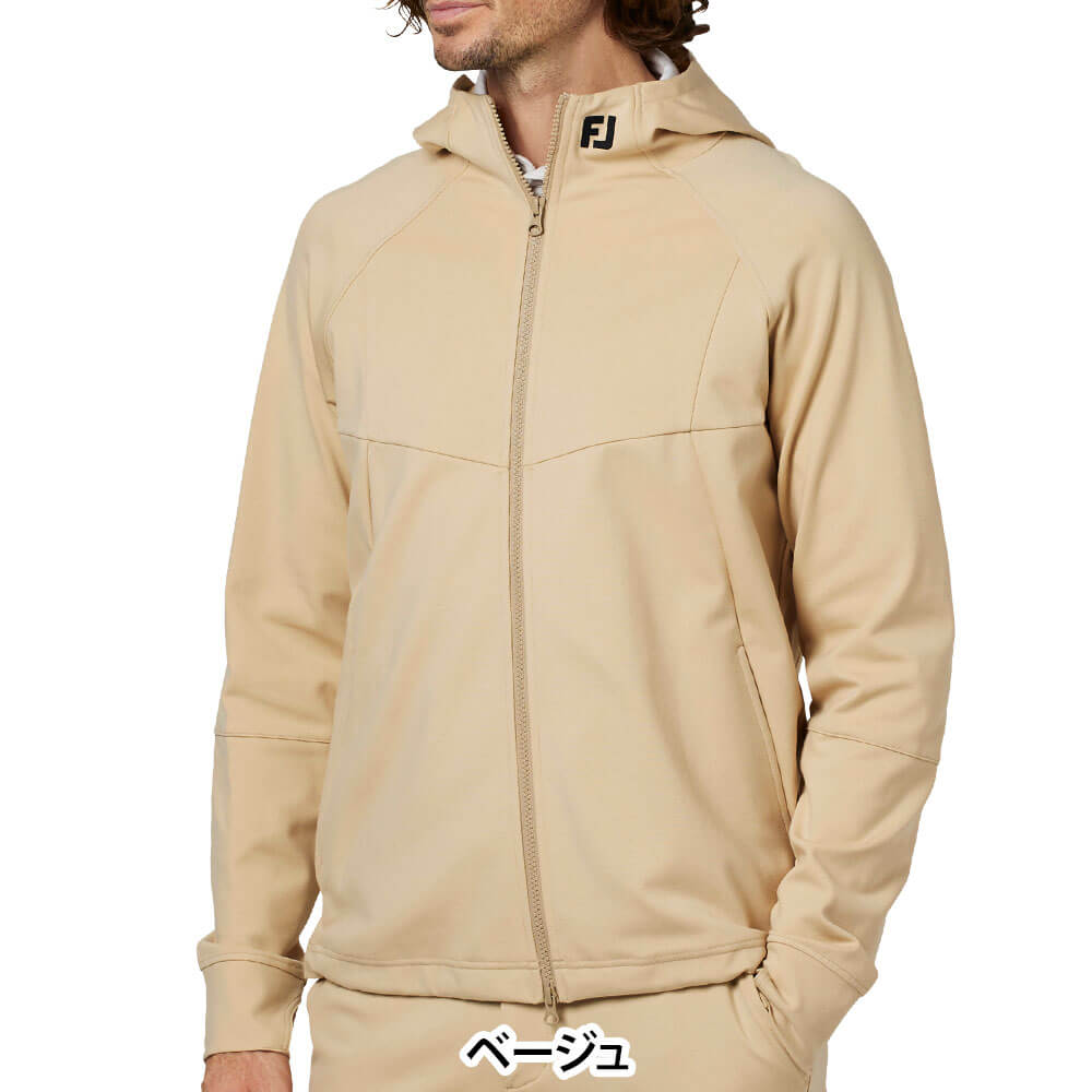フットジョイ FootJoy メンズ コンテンポラリー マルチストレッチ 長袖 フーディー FJ-F25-M03 2025年モデル ウェア 背面