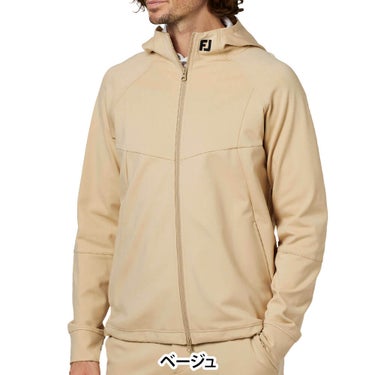 フットジョイ FootJoy メンズ コンテンポラリー マルチストレッチ 長袖 フーディー FJ-F25-M03 2025年モデル ウェア 背面