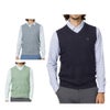 フットジョイ FootJoy　メンズ アーガイル Vネック ニット ベスト FJ-F25-M07　2025年モデル