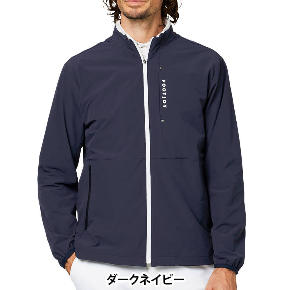 フットジョイ FootJoy メンズ マルチプロテクション 長袖 ジャケット FJ-F25-O01 2025年モデル 商品ディテール