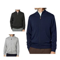 フットジョイ FootJoy メンズ 防風 ライニング フルジップ 長袖 セーター FJ-F25-O10 2025年モデル ウェア 正面