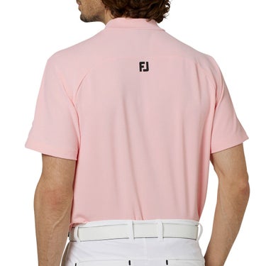 フットジョイ FootJoy メンズ 半袖 モックネック シャツ FJ-F25-S01 ゴルフウェア ディテール