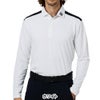 フットジョイ FootJoy メンズ ショルダーライン 長袖 ポロシャツ FJ-F25-S03 2025年モデル 商品ディテール