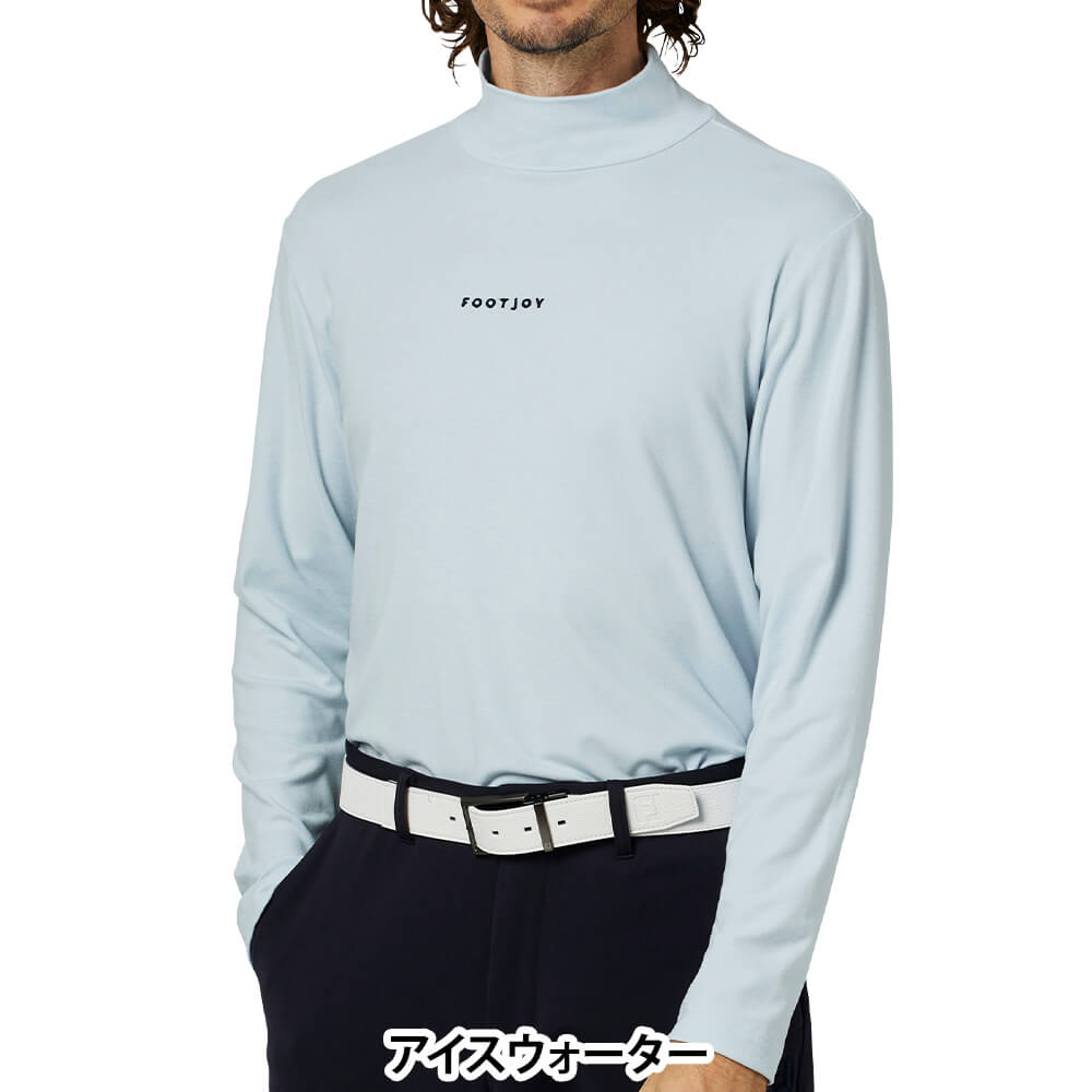 フットジョイ FootJoy メンズ ハイストレッチ 長袖 ハイネック シャツ FJ-F25-S05 2025年モデル ウェア 背面