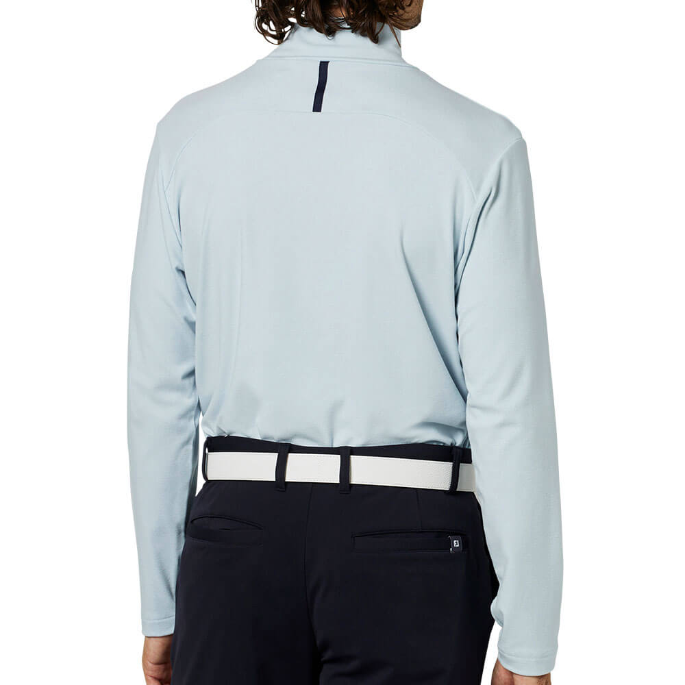 フットジョイ FootJoy メンズ ハイストレッチ 長袖 ハイネック シャツ FJ-F25-S05 2025年モデル ウェア 側面・ディテール