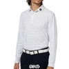 フットジョイ FootJoy メンズ アーガイルジャカード 長袖 ポロシャツ FJ-F25-S07 2025年モデル 商品ディテール