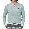 フットジョイ FootJoy メンズ ブロックゲームプリント 長袖 ボタンダウン ポロシャツ FJ-F25-S12 2025年モデル 商品ディテール