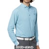 フットジョイ FootJoy メンズ 3Dピラミッドプリント 長袖 ボタンダウン ポロシャツ FJ-F25-S14 2025年モデル ウェア 背面