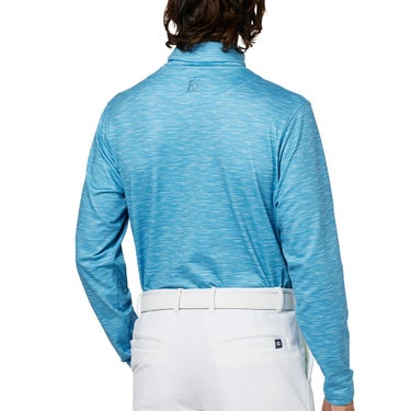 フットジョイ FootJoy メンズ スペースダイロールネック 裏起毛 長袖 タートルネックシャツ FJ-F25-S16 2025年モデル ウェア 側面・ディテール