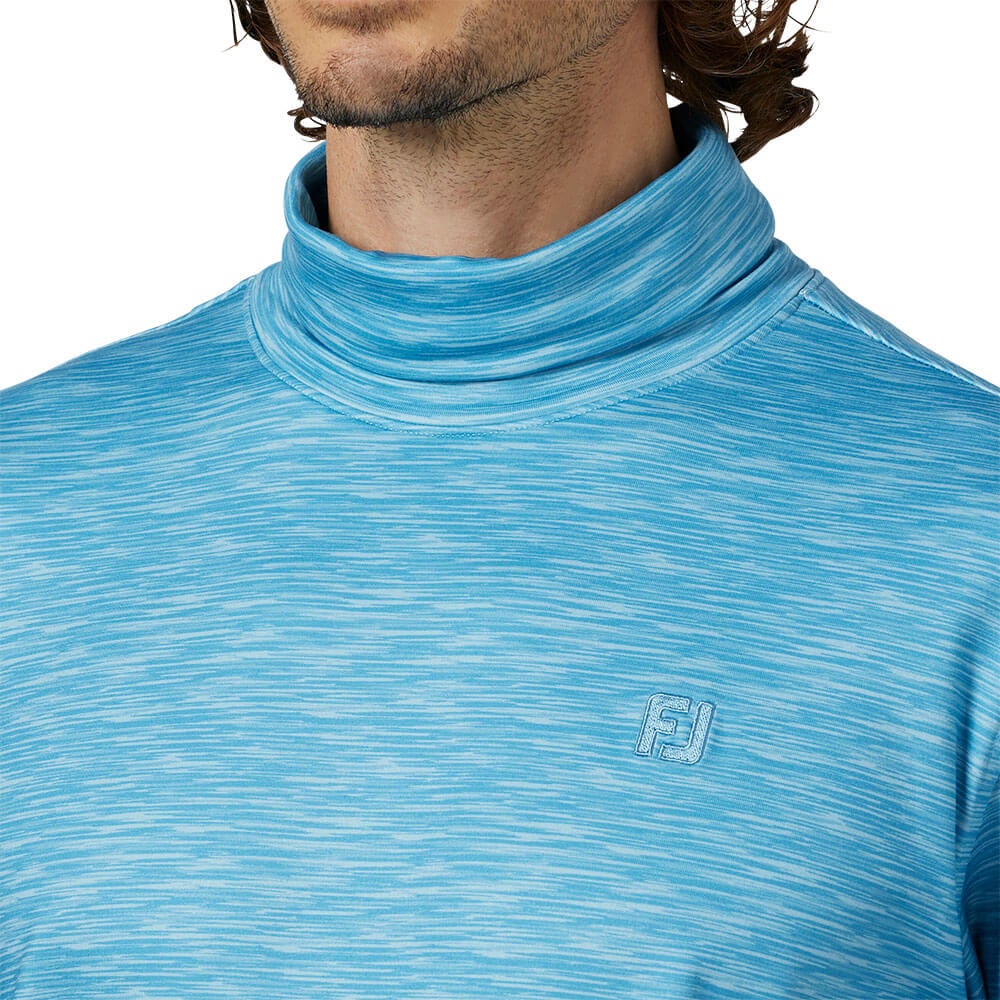 フットジョイ FootJoy メンズ スペースダイロールネック 裏起毛 長袖 タートルネックシャツ FJ-F25-S16 2025年モデル 機能説明