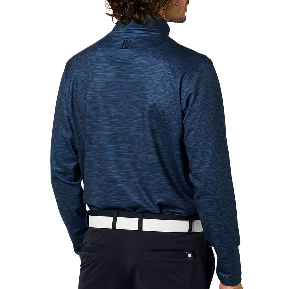 フットジョイ FootJoy メンズ スペースダイロールネック 裏起毛 長袖 タートルネックシャツ FJ-F25-S16 2025年モデル 商品ディテール