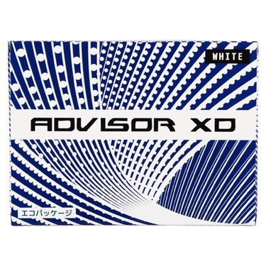 advisor XD アドバイザーXD ゴルフボール 1ダース（12球入り） ホワイト ボール ディテール
