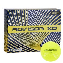 advisor XD アドバイザーXD ゴルフボール 1ダース（12球入り）　イエロー