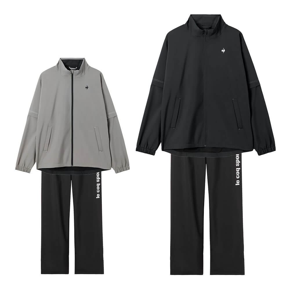ルコック Le coq sportif メンズ レインウェア 上下セット LG6SRWC0M 2026年モデル ウェア 正面