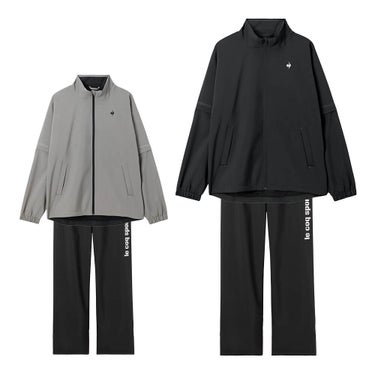 ルコック Le coq sportif メンズ レインウェア 上下セット LG6SRWC0M 2026年モデル ウェア 正面